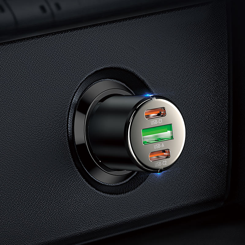 3 Port Car Charger (NZ6)